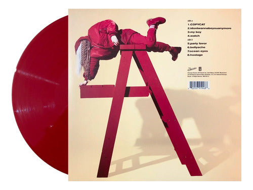 Billie Eilish Dont Smile At Me Rojo Red Lp Vinyl