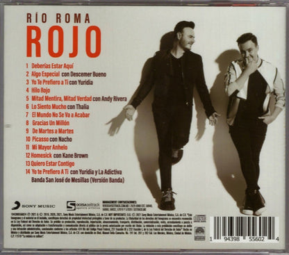 Rio Roma Rojo Disco Cd
