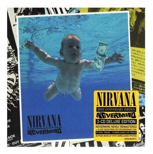 Nirvana Nevermind Deluxe 30th Aniversary 2 Discos Cd