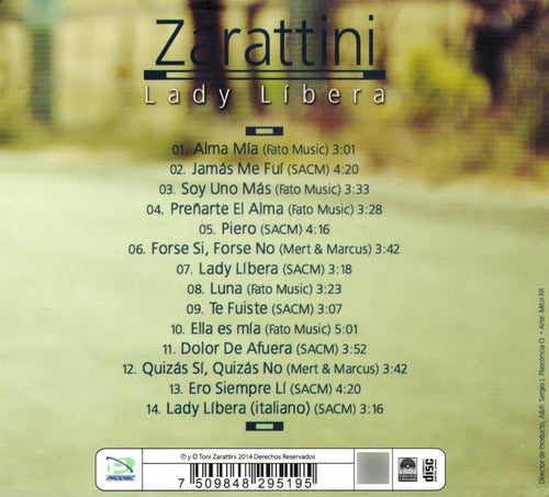 Zarattini Lady Libera Disco Cd