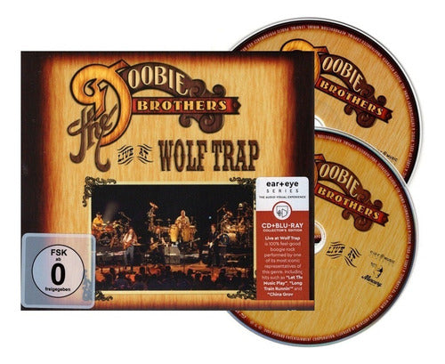 The Doobie Brothers Live At Wolf Trap Disco Cd + Blu-ray