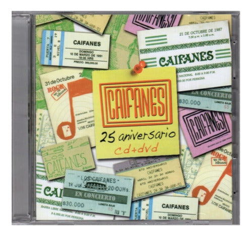 Caifanes - 25 Aniversario - Cd + Dvd (18 Canciones)