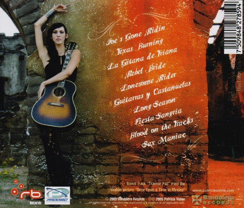 Patricia Vonne Guitars & Castanets Disco Cd