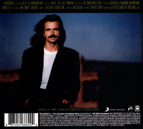 Yanni Royal Philharmonic Concert Orchestra Live Acropolis Disco Cd – KARZOV