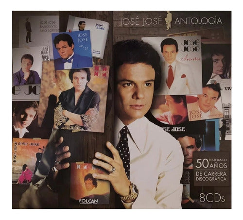 Jose Jose Antologia 8 Discos Cd