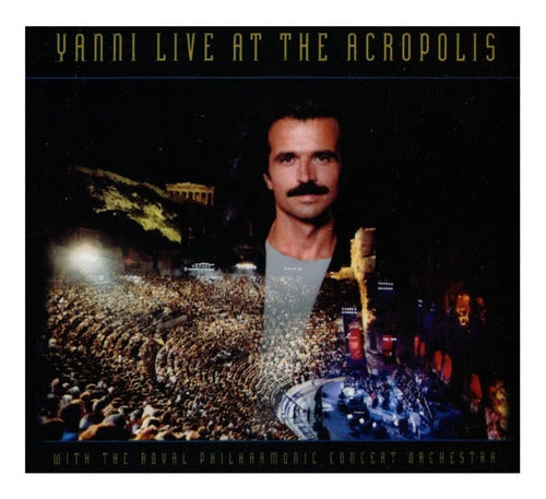 Yanni Royal Philharmonic Concert Orchestra Live Acropolis Disco Cd – KARZOV