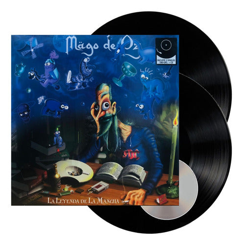 Mago De Oz La Leyenda De La Mancha Disco Cd + 2 Lp Vinyl