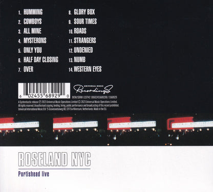 Portishead Roseland Nyc Live 25th Anniversary Disco Cd