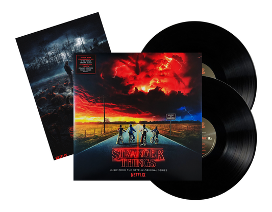 Stranger Things Season 1 Soundtrack 2 Lp Vinyl + Poster