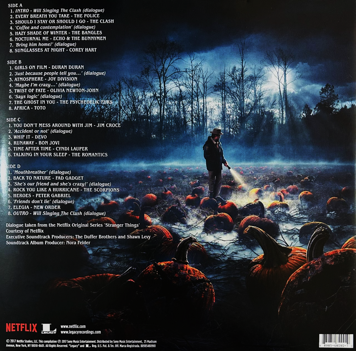 Stranger Things Season 1 Soundtrack 2 Lp Vinyl + Poster