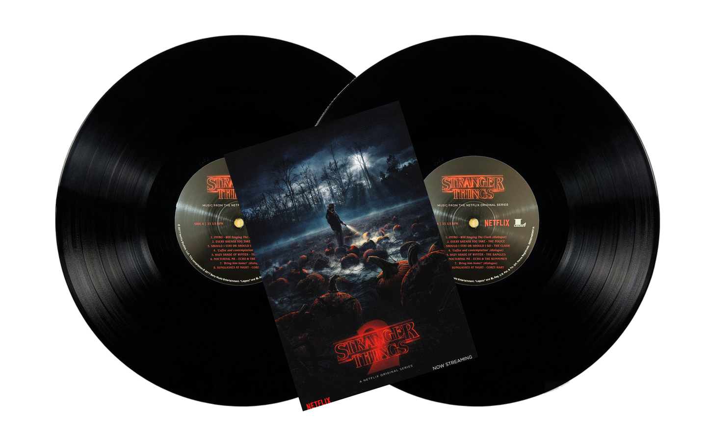 Stranger Things Season 1 Soundtrack 2 Lp Vinyl + Poster