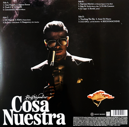 Rauw Alejandro Cosa Nuestra 2 Lp Vinyl