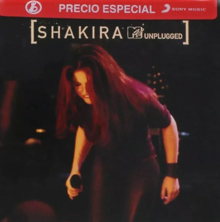 Shakira Mtv Unplugged Disco Cd