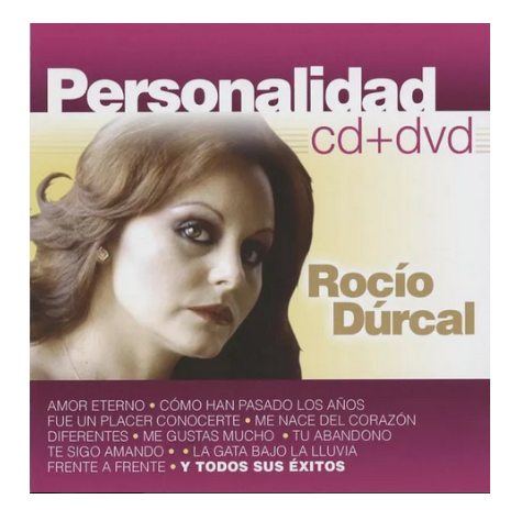Rocio Durcal Personalidad 2 Discos Cd + Dvd
