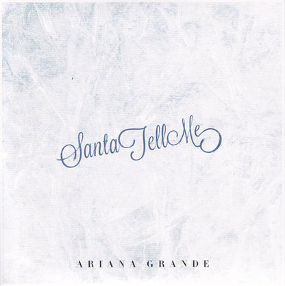 Ariana Grande Santa Tell Me 07 Pulgadas Green Lp Vinyl