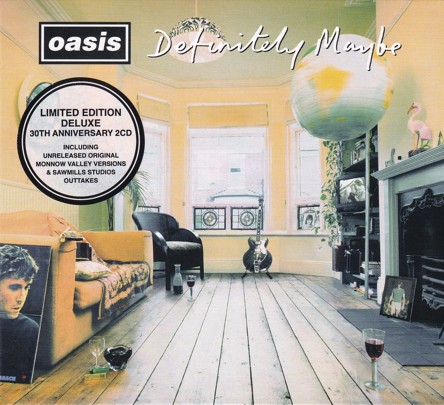 Oasis Definitely Maybe Deluxe 30th Anniversary 2 Cd