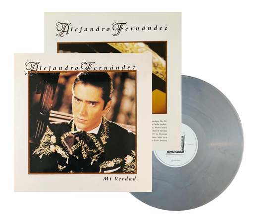 Alejandro Fernandez Mi Verdad Plata Silver Lp Vinyl