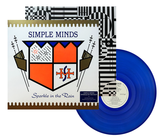 Simple Minds Sparkle In The Rain Blue Azul Lp Vinyl