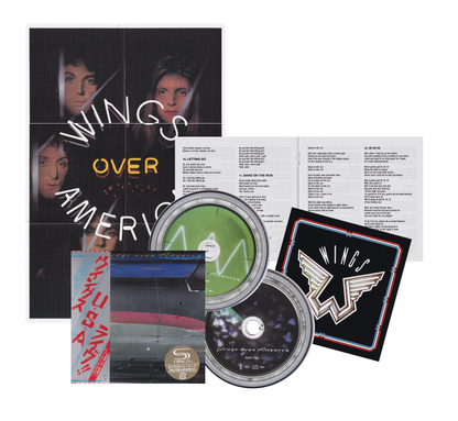 Paul Mccartney & Wings Wings Over America Shm Japonesa 2 Cd