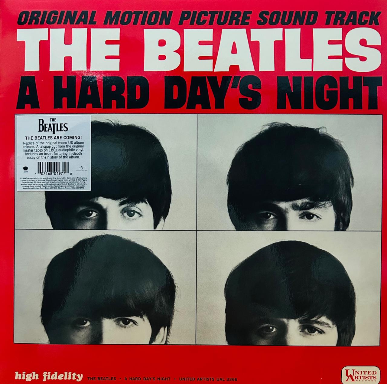 The Beatles A Hard Day's Night 2024 Lp Vinyl