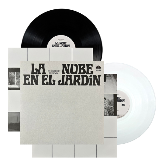 Ed Maverick La Nube En El Jardin Black & Cloudy 2 Lp Vinyl