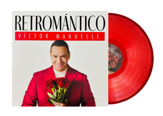 Victor Manuelle Retromantico Rojo Rubi Red Lp Vinyl