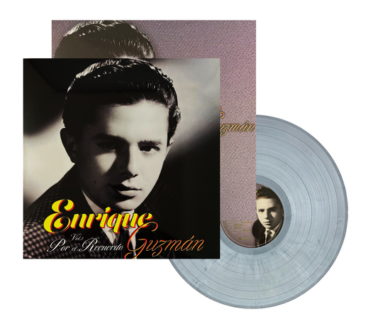 Enrique Guzman Por El Recuerdo Volumen 1 Gris Grey Lp Vinyl