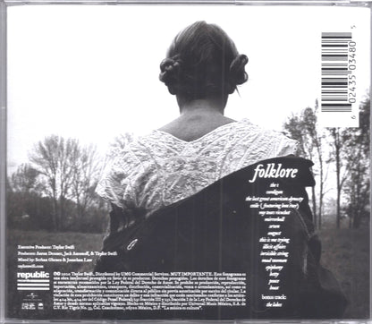 Taylor Swift Folklore Cd