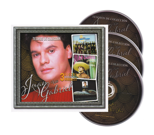 Juan Gabriel Tesoros De Coleccion Vol 6 Box 3 Discos Cd