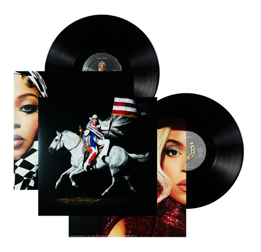 Beyonce Cowboy Carter Official Book + Poster + 2 Lp Vinyl