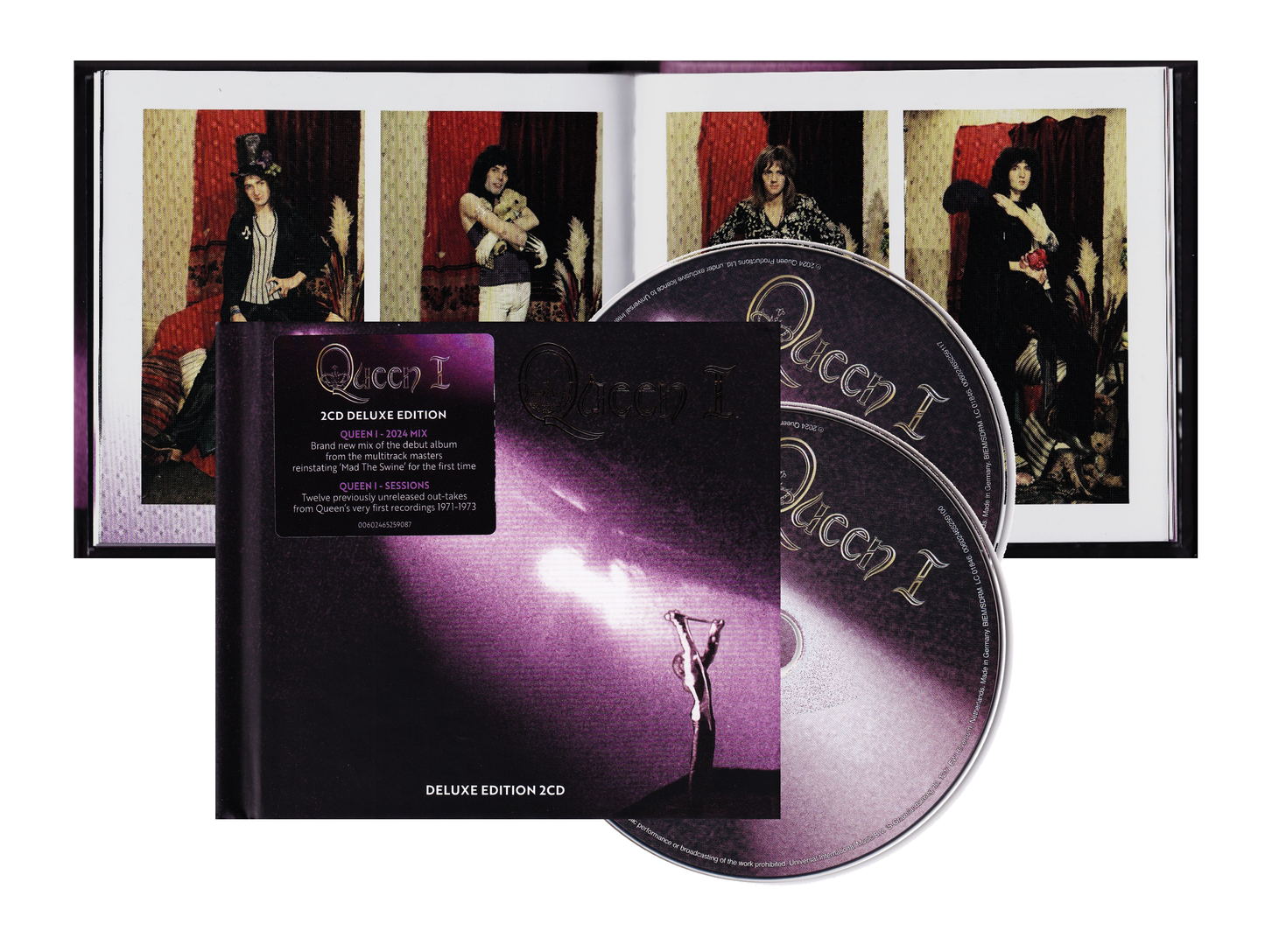 Queen 1 Deluxe Digibook 2 Discos Cd