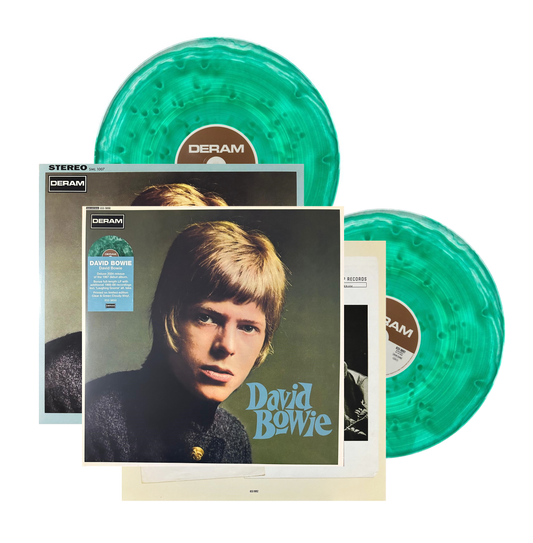 David Bowie Deluxe 2024 Green Cloudy 2 Lp Vinyl