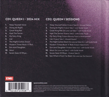 Queen 1 Deluxe Digibook 2 Discos Cd