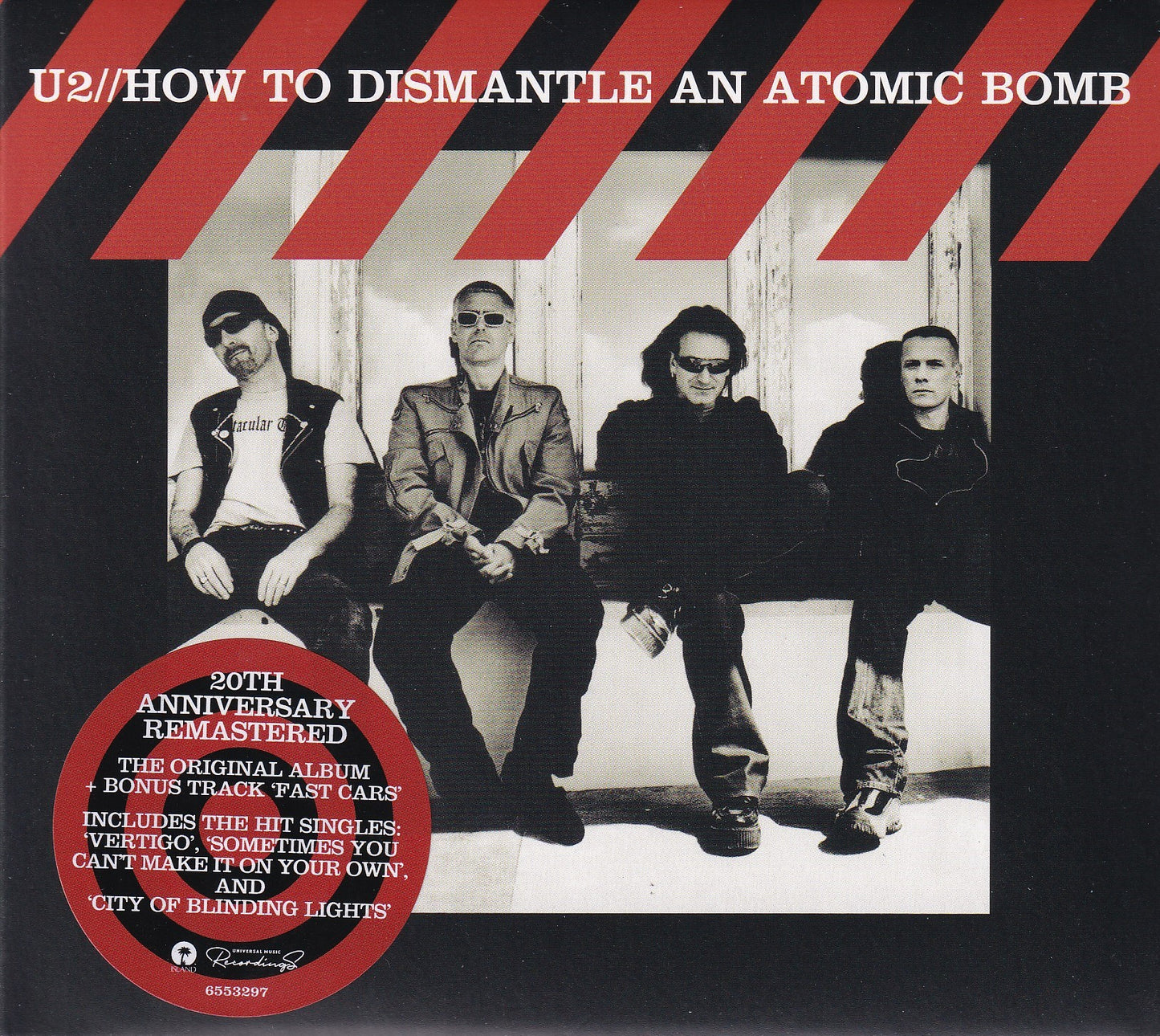 U2 How To Dismantle An Atomic Bomb 20th Anniversary Disco Cd