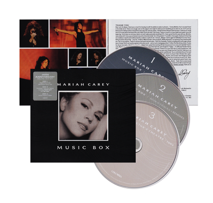 Mariah Carey Music Box Deluxe 30th Anniversary 3 Discos Cd