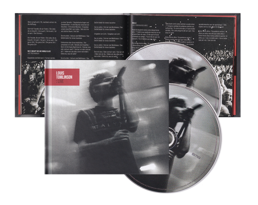 Louis Tomlinson Live 2 Digibook 2 Discos Cd