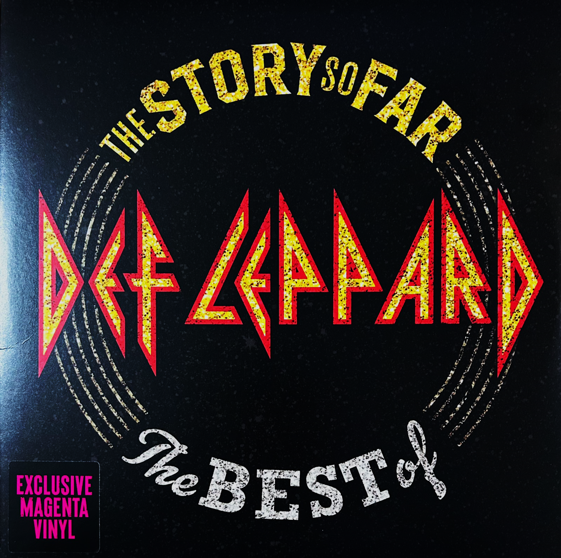 The Story So Far The Best Of Def Leppard Magenta 2 Lp Vinyl