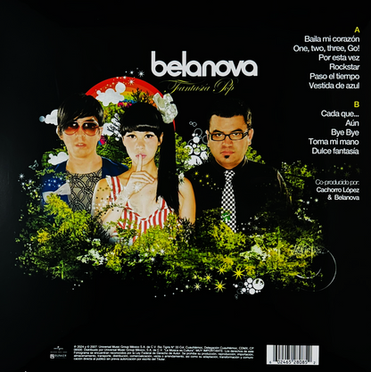 Belanova Fantasia Pop Magenta Purple Lp Vinyl