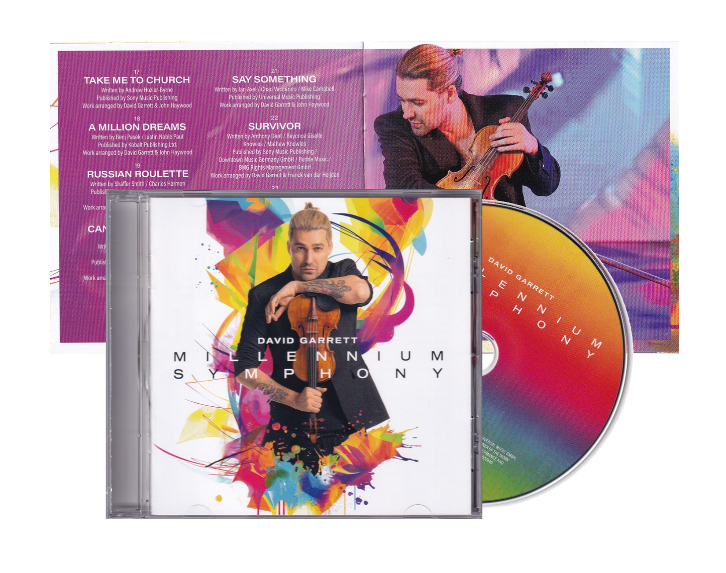 David Garrett Millennium Symphony Disco Cd