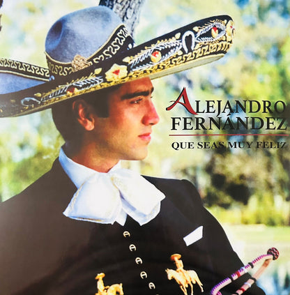 Alejandro Fernandez Que Seas Muy Feliz Yellow Lp Vinyl