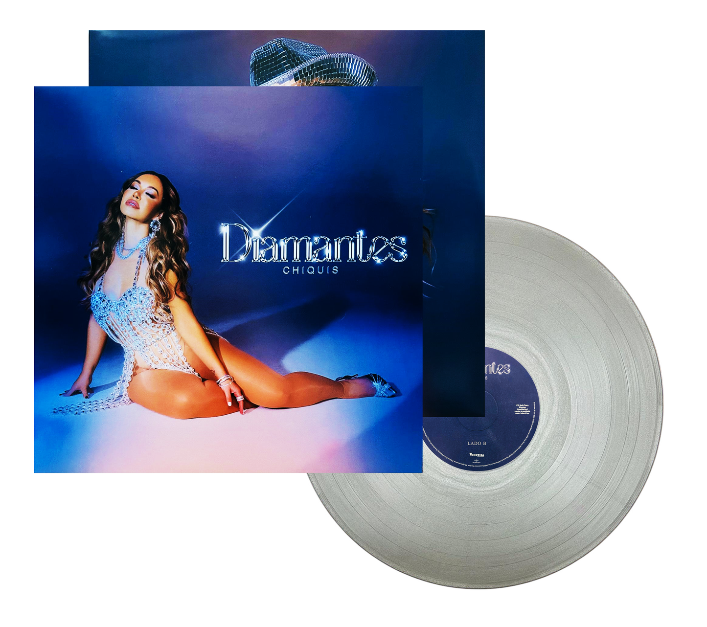 Chiquis Rivera Diamantes Silver Plateado Lp Vinyl