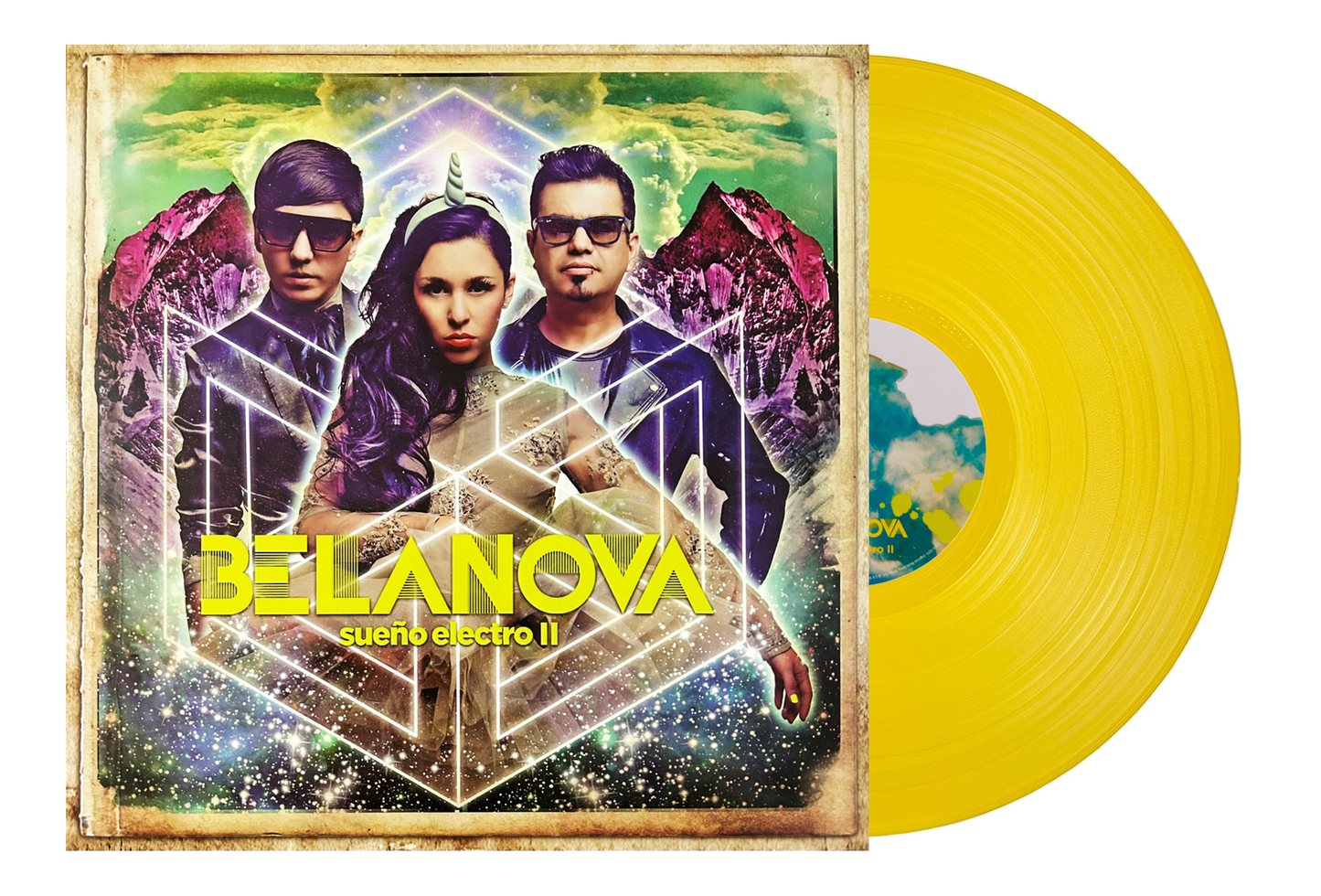 Belanova Sueño Electro 2 Amarillo Yellow Lp Vinyl