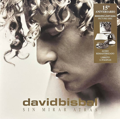 David Bisbal Sin Mirar Atras 15 Aniversario Picture Lp Vinyl