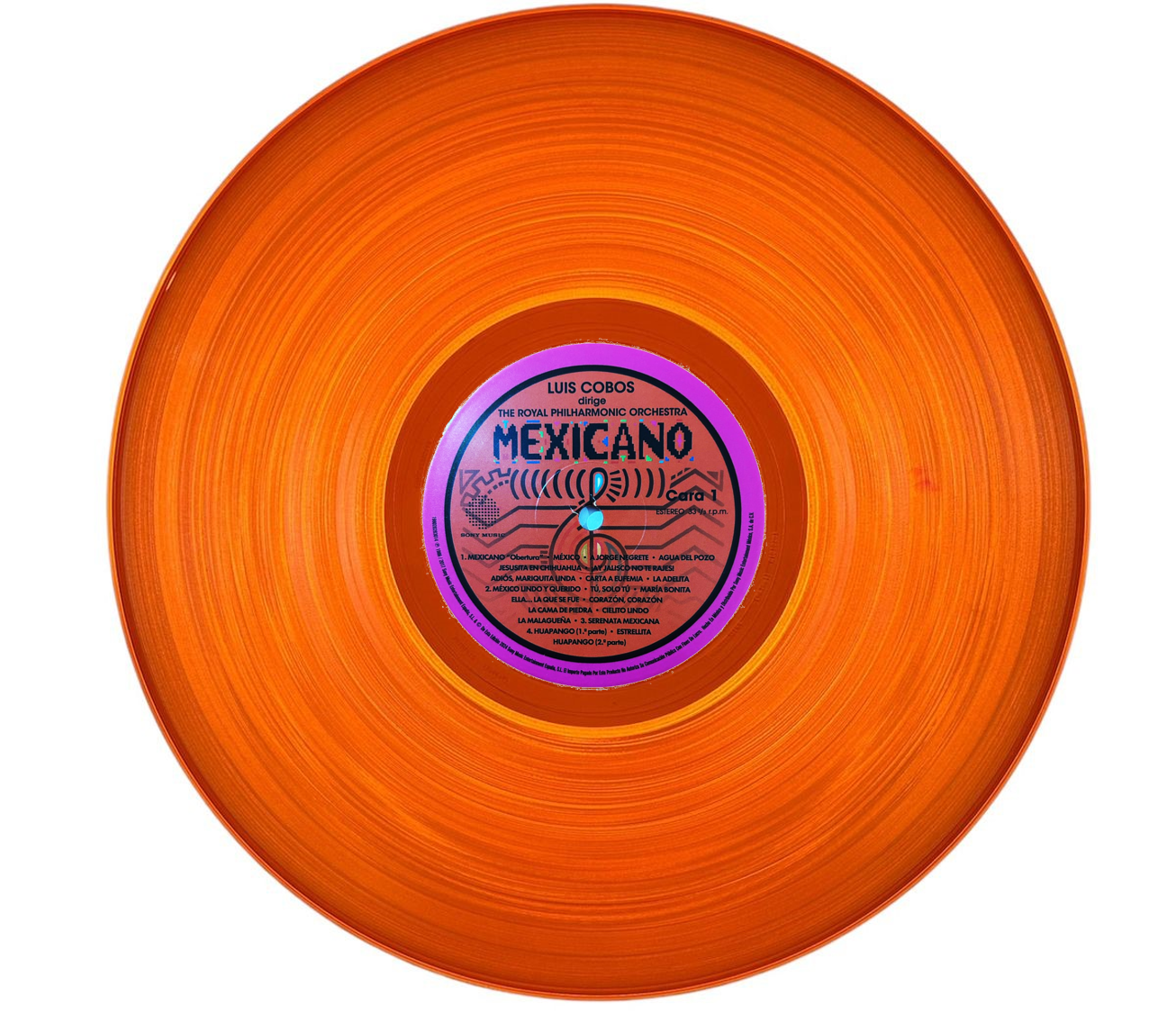 Luis Cobos Mexicano Naranja Lp Vinyl