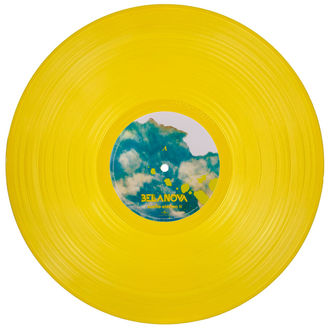 Belanova Sueño Electro 2 Amarillo Yellow Lp Vinyl