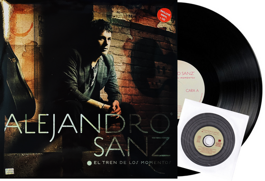 Alejandro Sanz El Tren De Los Momentos Disco Cd + Lp Vinyl