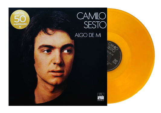 Camilo Sesto - Algo De Mi - 50th Aniversario - Gold Lp Vinyl