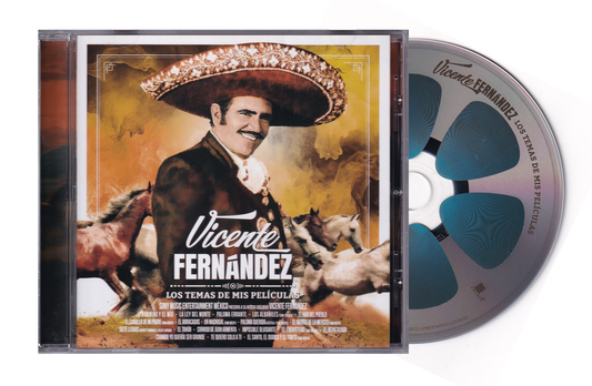 Vicente Fernandez Los Temas De Mis Peliculas Disco Cd