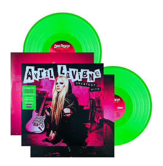 Avril Lavigne Greatest Hits Verde Green 2 Lp Vinyl