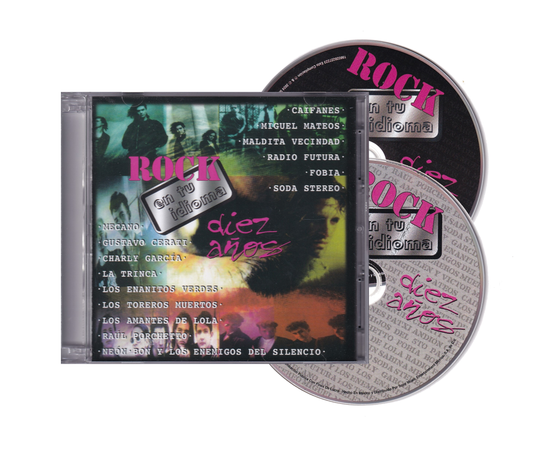 Rock En Tu Idioma 10 Años 2 Discos Cd